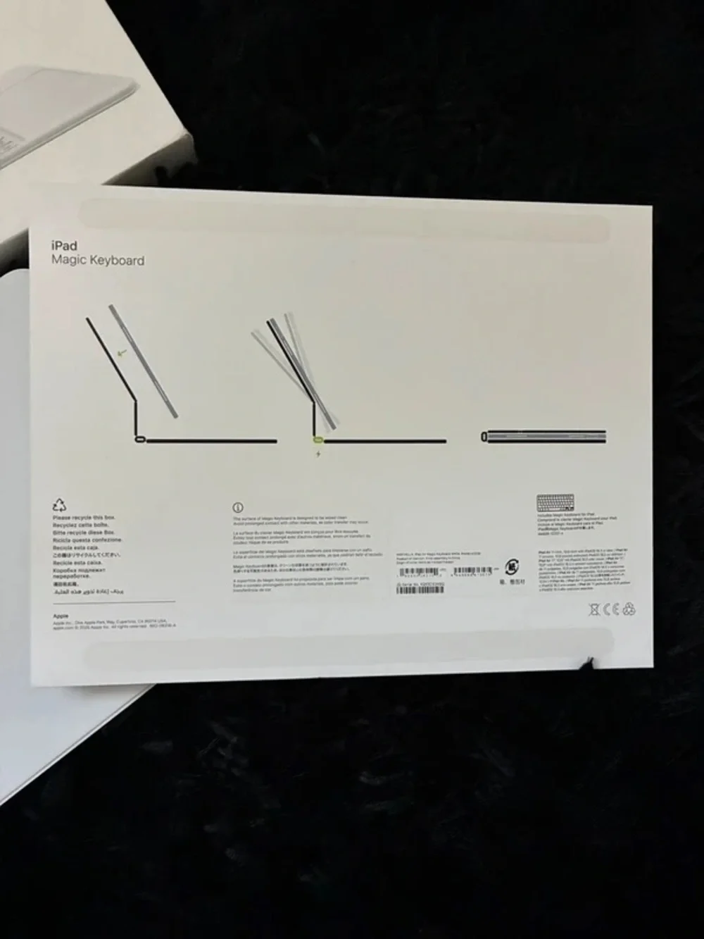The Apple Magic Keyboard for iPad Air 11-inch (M3)
